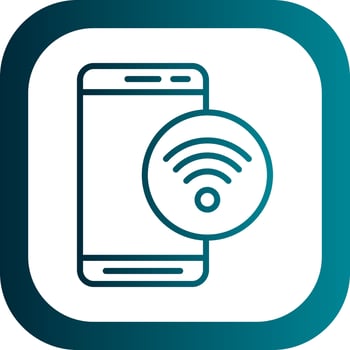 Wifi  Vector Icon Design