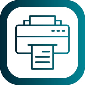 Printer  Vector Icon Design