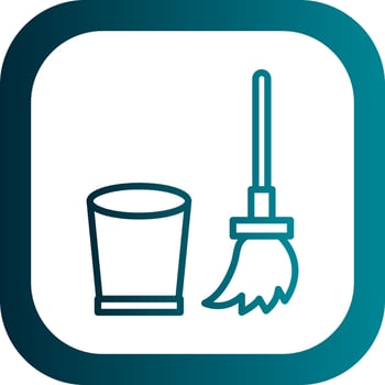Broom  Vector Icon Design