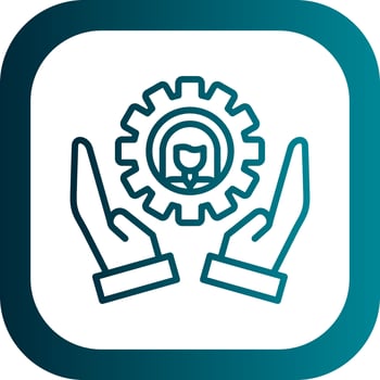 Social Worker Vector Icon Design