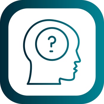 Mental Disorder Vector Icon Design