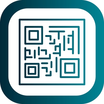 Qr code Vector Icon Design