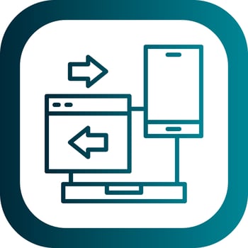 Responsive design Vector Icon Design