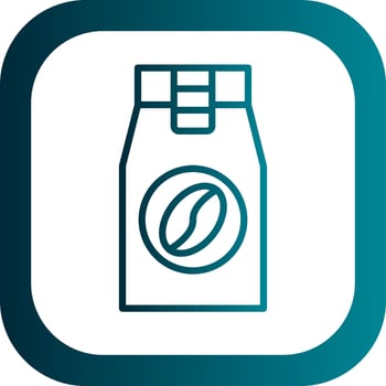 Coffee Pack Vector Icon Design
