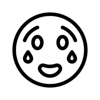 Agony Icon Vector Symbol Design Illustration