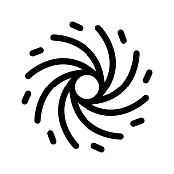 Milky Way Icon Vector Symbol Design Illustration