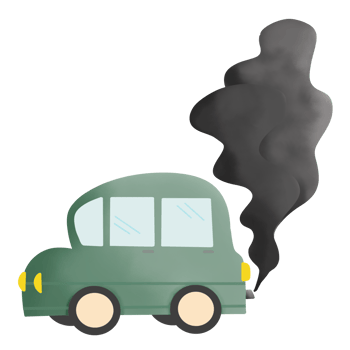 black smoke car png
