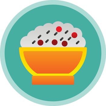 Risotto Vector Icon Design