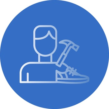 Shoemaker  Vector Icon Design
