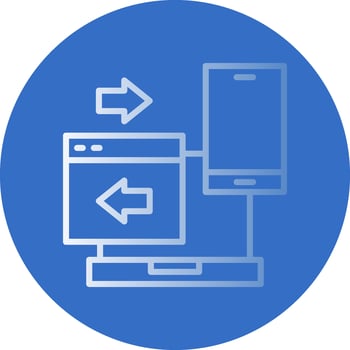 Responsive design Vector Icon Design