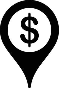 Bank finance icon symbol vector image. Illustration of the currency exchange investment financial saving bank design image