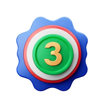 Verified badge 3d icon png