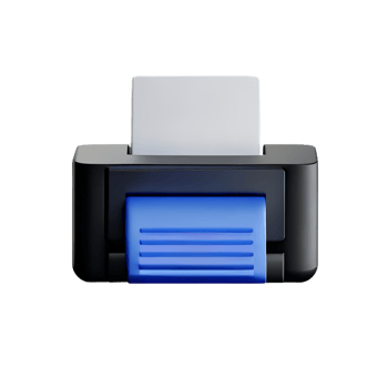 Printer 3d icon png