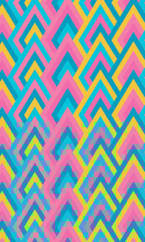 vertical background of cute colorful geometry shape pattern vector