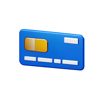 3d icon credit card png
