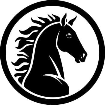 Chess - Minimalist and Flat Logo - Vector illustration