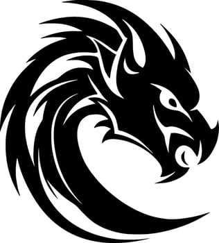 Dragon - High Quality Vector Logo - Vector illustration ideal for T-shirt graphic