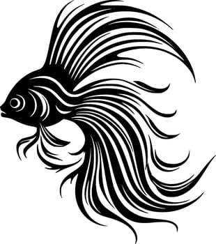 Fish - High Quality Vector Logo - Vector illustration ideal for T-shirt graphic