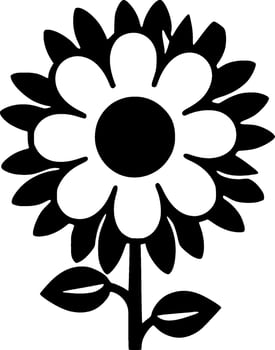 Flower - High Quality Vector Logo - Vector illustration ideal for T-shirt graphic