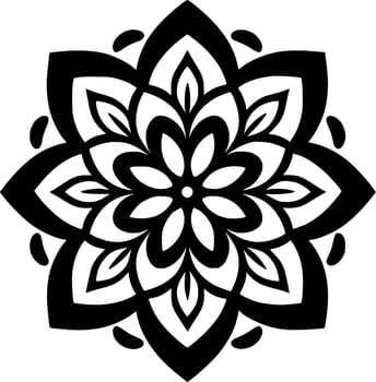 Mandala - High Quality Vector Logo - Vector illustration ideal for T-shirt graphic