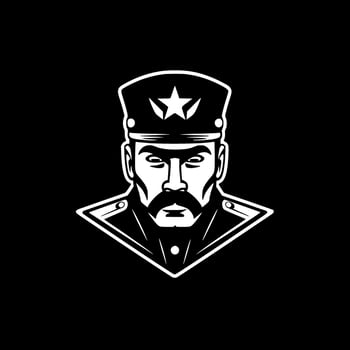 Military, Minimalist and Simple Silhouette - Vector illustration