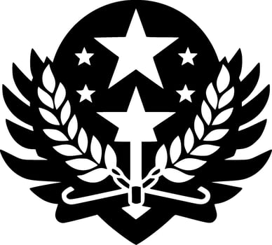 Military - High Quality Vector Logo - Vector illustration ideal for T-shirt graphic