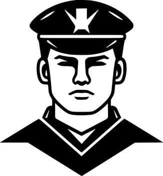 Military - High Quality Vector Logo - Vector illustration ideal for T-shirt graphic