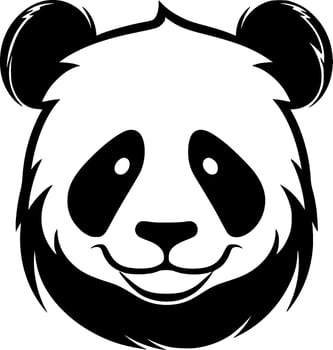 Panda - High Quality Vector Logo - Vector illustration ideal for T-shirt graphic
