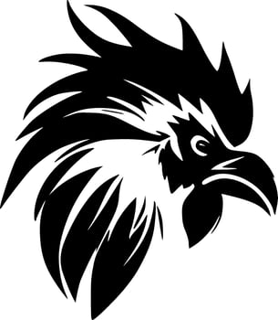 Rooster - High Quality Vector Logo - Vector illustration ideal for T-shirt graphic