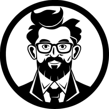Teacher, Minimalist and Simple Silhouette - Vector illustration