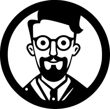 Teacher, Minimalist and Simple Silhouette - Vector illustration