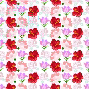 Christmas  seamless pattern, Love concept. Design for wrapping paper, fabric  pattern, background, card, coupons, banner, for decorated the Merry Christmas and Happy New Year. vector
