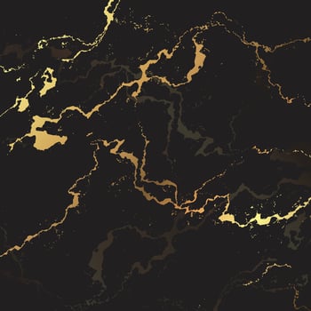 Luxury Black and Gold Abstract Fluid Art Painting vector