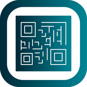 Qr code Vector Icon Design