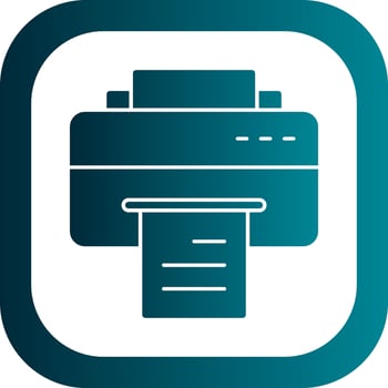 Printer  Vector Icon Design
