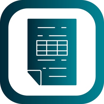 Table  Vector Icon Design