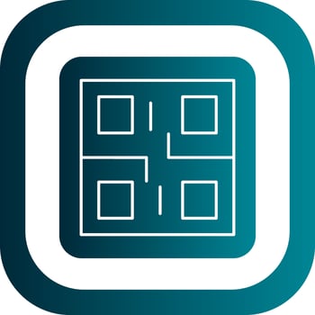 Qr Code  Vector Icon Design