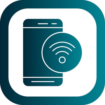 Wifi  Vector Icon Design