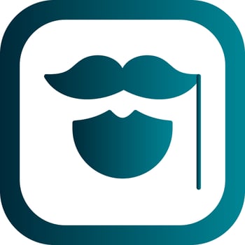 Moustache  Vector Icon Design