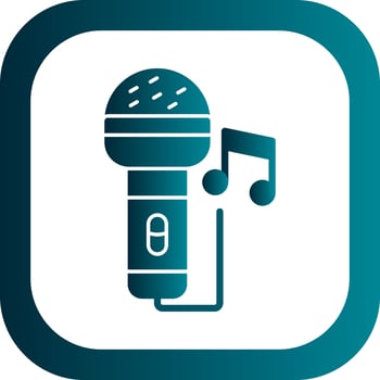 Microphone  Vector Icon Design