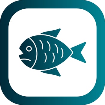 Fish Vector Icon Design