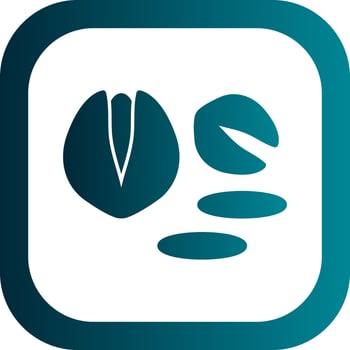 Pistachio Vector Icon Design