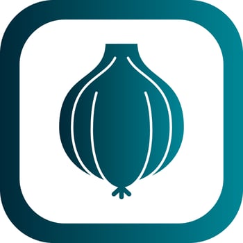 Garlic Vector Icon Design