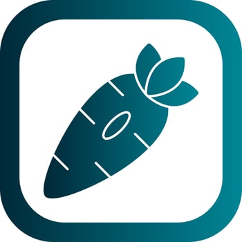 Carrot Vector Icon Design