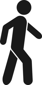 Walk icon sport symbol for graphic design, logo, web site, social media, mobile app, ui illustration png