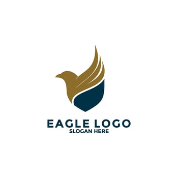 Eagle Bird Logo Vector Template. Eagle Logo Icon, Business Logo Concept