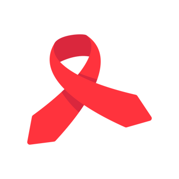 red cross ribbon World Aids Day awareness campaign sign prevention of communicable diseases png