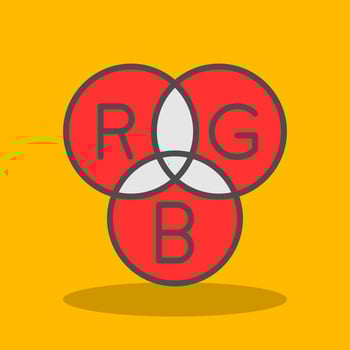 Rgb  Vector Icon Design