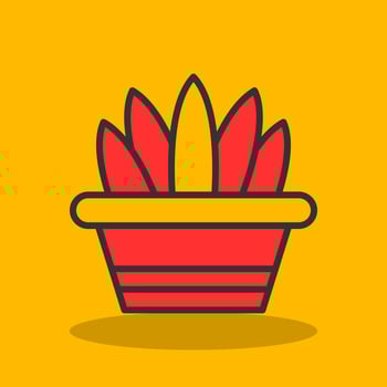 Aloe Vera  Vector Icon Design