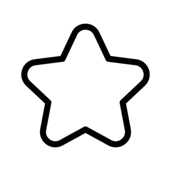 Star Icon Vector Symbol Design Illustration